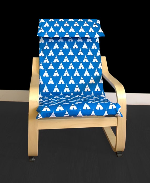 Kids Teepee Ikea Poang Chair Cover Children's Poang Cover