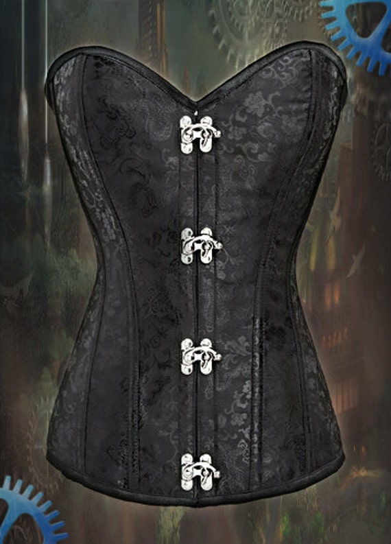 Steampunk Corset Bustier by TheAlteredCity on Etsy