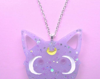 Diana Necklace- Sailor Moon- Anime- Fairy Kei- Kawaii- Diana Artemis- Pastel Goth- JFashion- Harajuku-Mahou Shojo- Mahou Kei