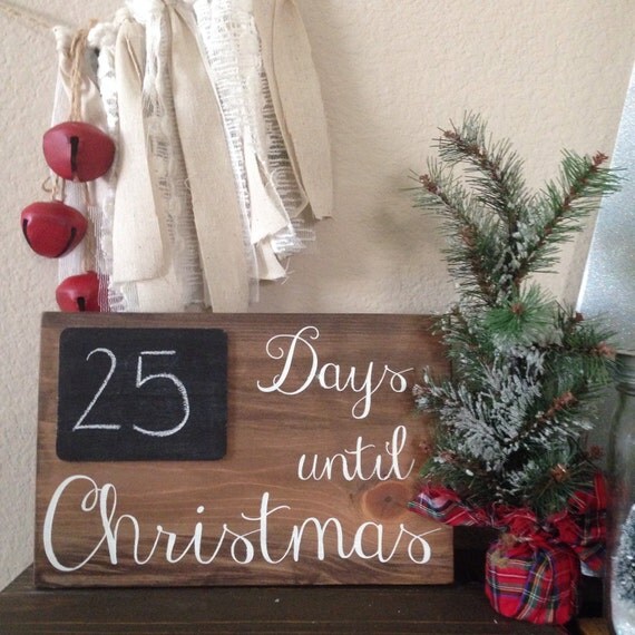 days until christmas countdown board sign days til christmas days until christmas countdown board sign days til christmas
