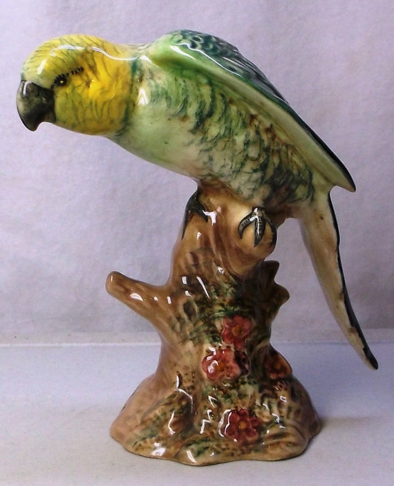 SALE Beswick Porcelain Parakeet Figurine No 930 Made in