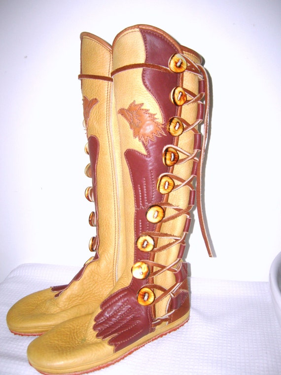 buffalo skin boots