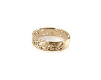Toe ring. Gold toe ring. Classic toe ring. Adjustable ring. Gift ideas. Gift for her. Body jewelry. (gf6454-1768)