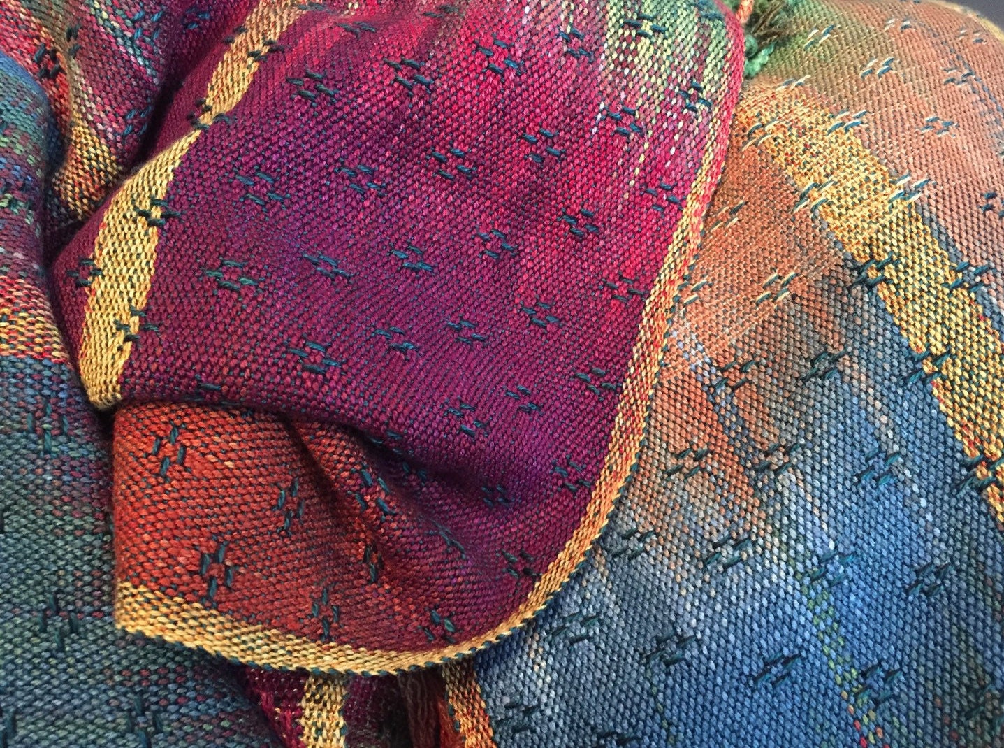 Handwoven Shawl Wrap FREE SHIPPING thru 12/4/16 Hand Woven