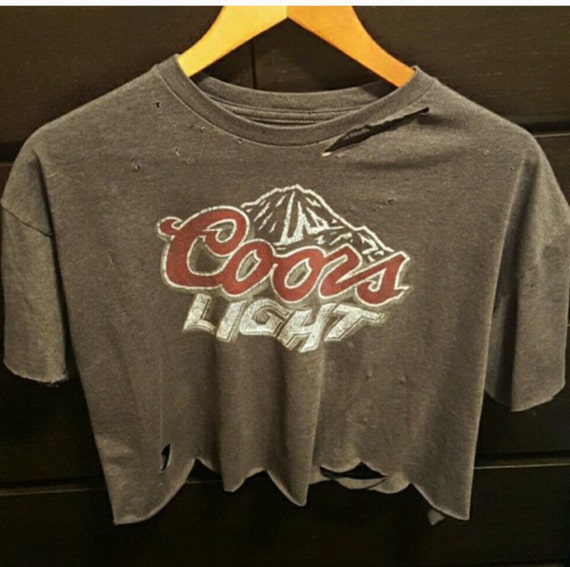 Coors Light shirt by ThriftMode on Etsy