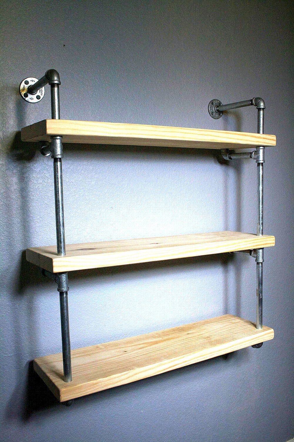 Bathroom Shelf Pipe Shelves Industrial furniture