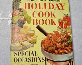 Vintage Better Homes and Gardens Holiday ( and Special Occasions) Cook Book - 1959 Vintage Better Homes and Gardens Holiday ( and Special Occasions) Cook Book - 1959