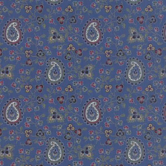 Paisley Lorraine Fabric American Jane Moda Fabric 21682 14