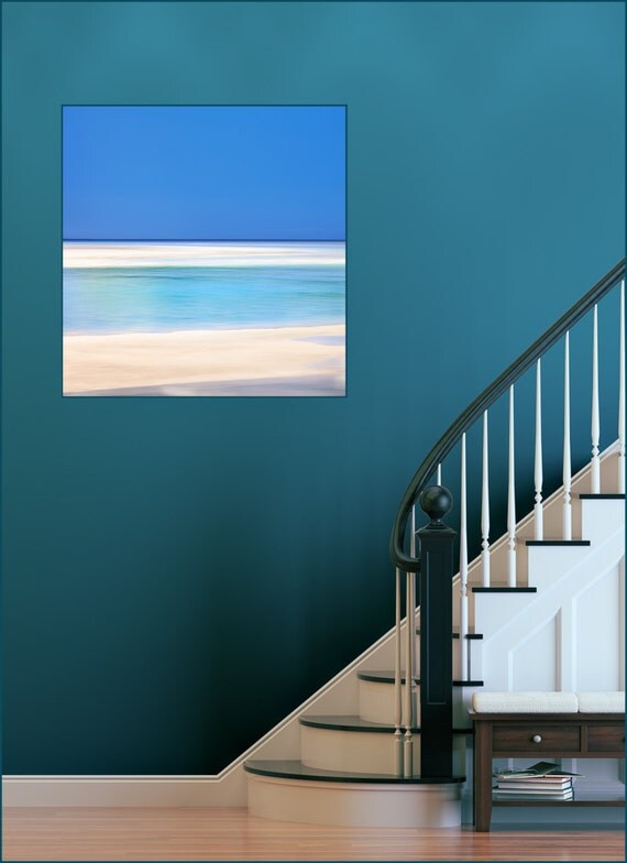 Large Coastal Art beach canvas large Seascape canvas art
