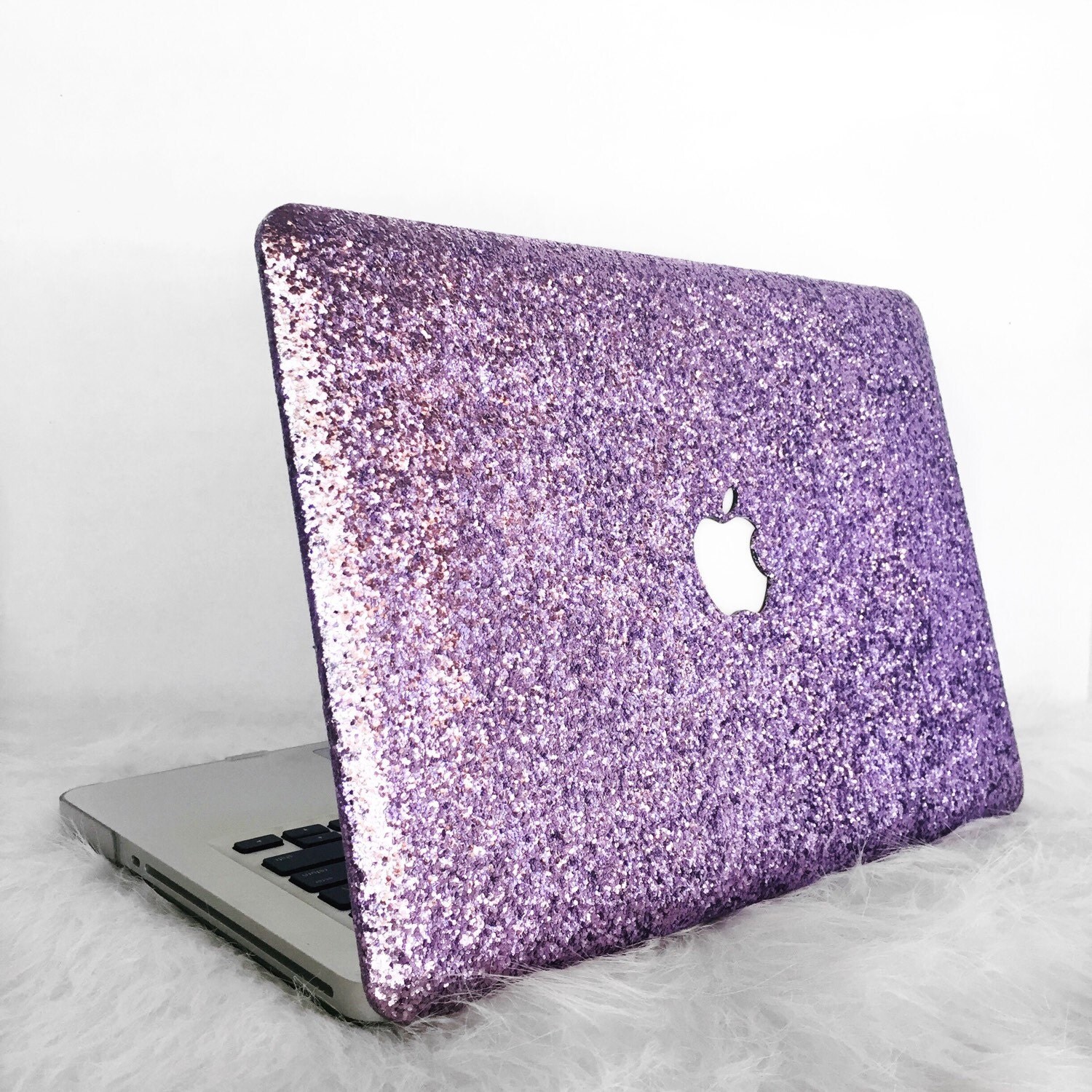 Glitter Macbook CasePurple