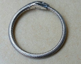 Ouroboros Ring or Charm Holder,Ouroboros Ring,Snake Ring,Ouroboros Charm Holder,Ouroboros Jewelry,Ancient Greek Symbol Ring,Silver Ouroboros