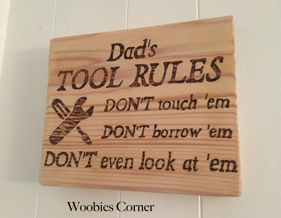 Fathers Day gift Personalized fathers day gift WOOD BURNED