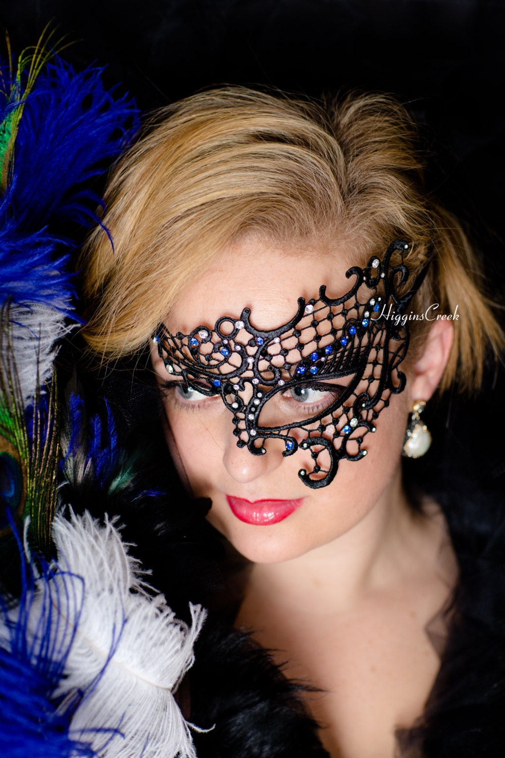 Masquerade Mask Women Lace Venetian Mask Comfortable & Sexy