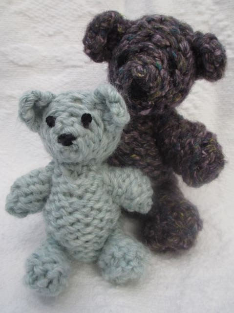Knitted TINY Bear Pattern PDF Pattern by TwoSistersTeddyBear