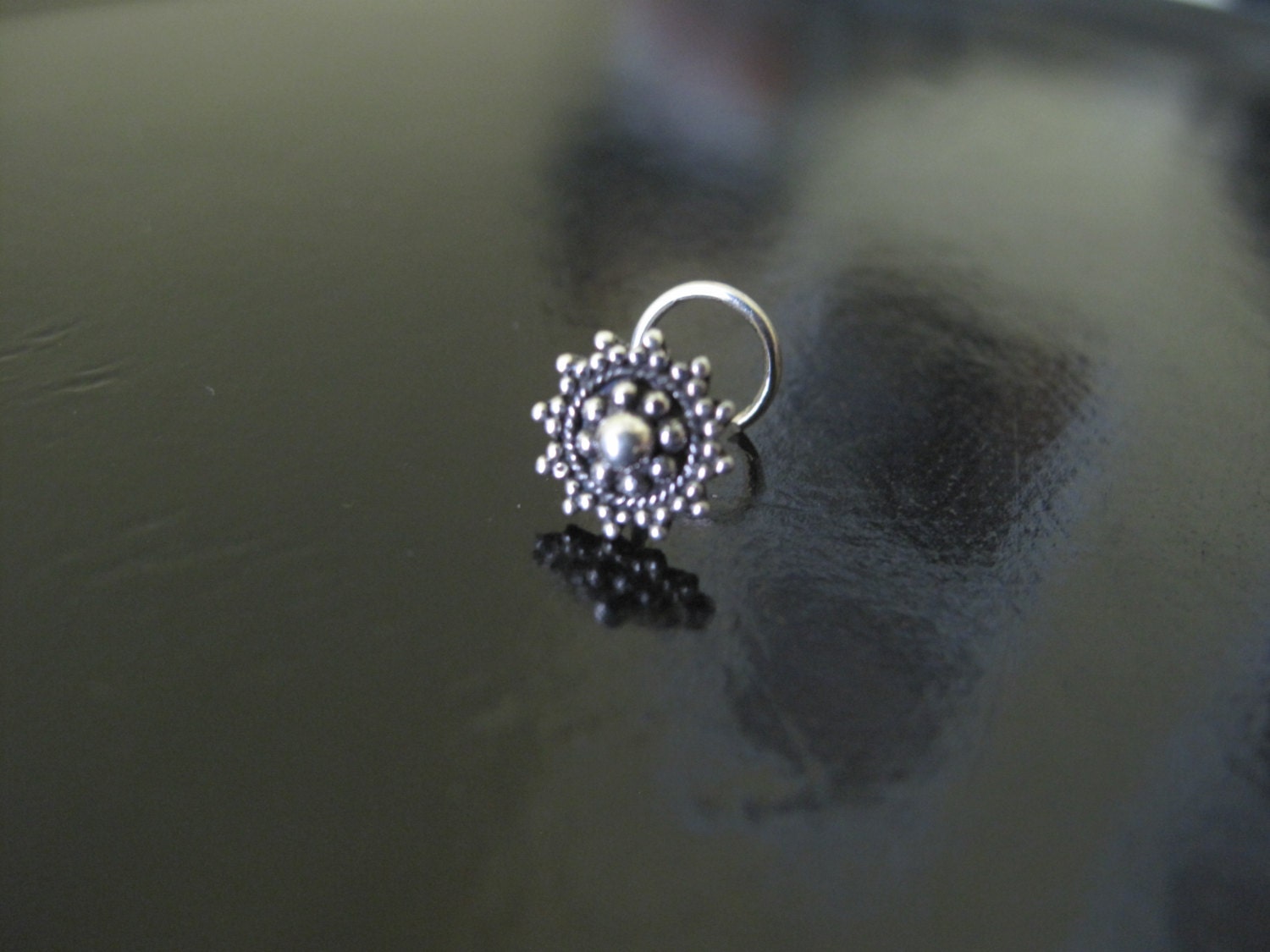 Silver Nose Ring Nose Ring Indian Nose Ringgypsy Nose focus for Silver Nose Studs