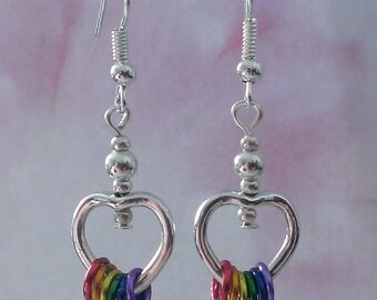 diamond helix stud earring