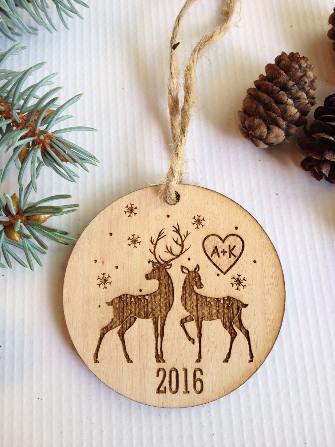 Personalized Christmas Ornaments hand by kellicliftpencraft