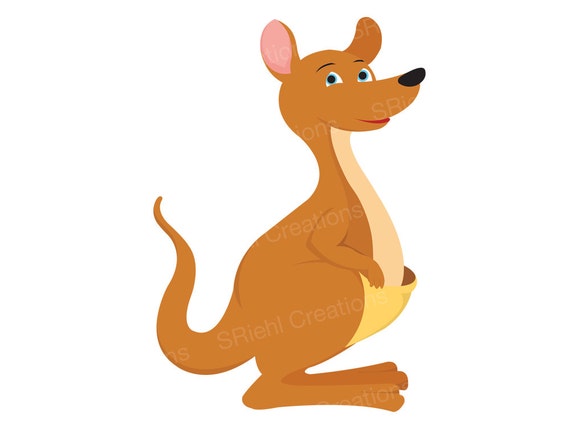 baby kangaroo clipart - photo #6