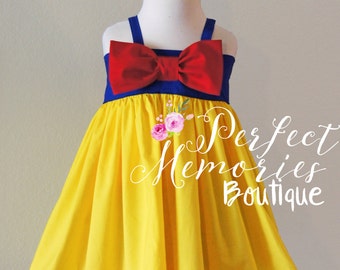 Snow White Dress | Snow White Birthday Party | Girls Snow White Dress | Baby Princess Dress | Disney Princess | Halloween Costume | Dresses