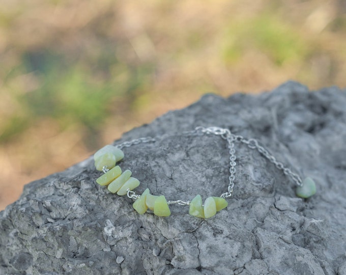 Jade beaded bracelet, Green jade bracelet, Jade stone bracelet, Jade bracelet, Small jade bracelet, Green stone bracelet