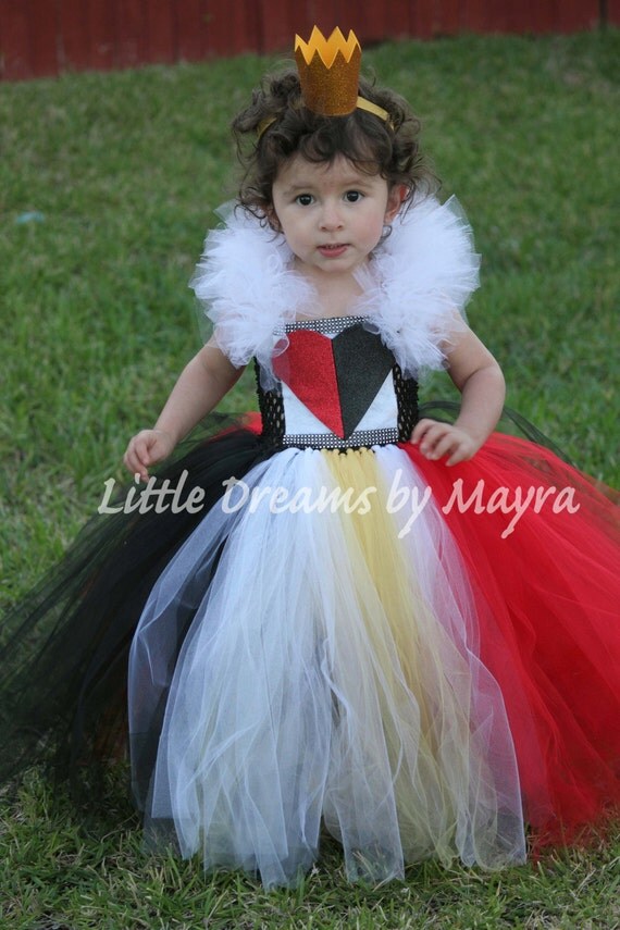 Queen of Hearts inspired tutu costume Queen of Hearts