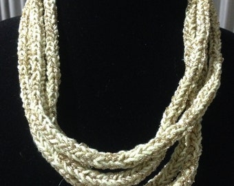 Soul - Hand Knitted Cord Necklace