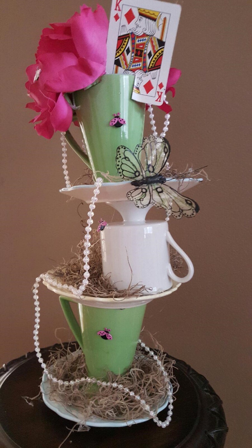 Alice In Wonderland Wedding Centerpiece Theme Birthday Party