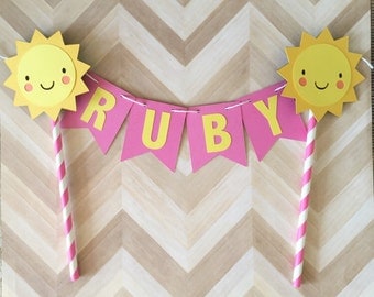 Baby Shower Cake Topper Little Sunshine Cake Topper You Are My Sunshine Decor Sunshine Baby Shower Decorations Cake Decorations Summer Cake