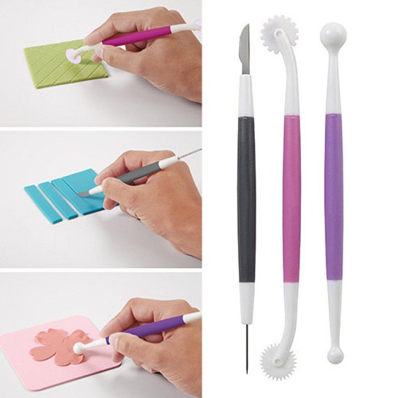 New Fondant Cake Decorating Modeling Tools Fondant and Gum