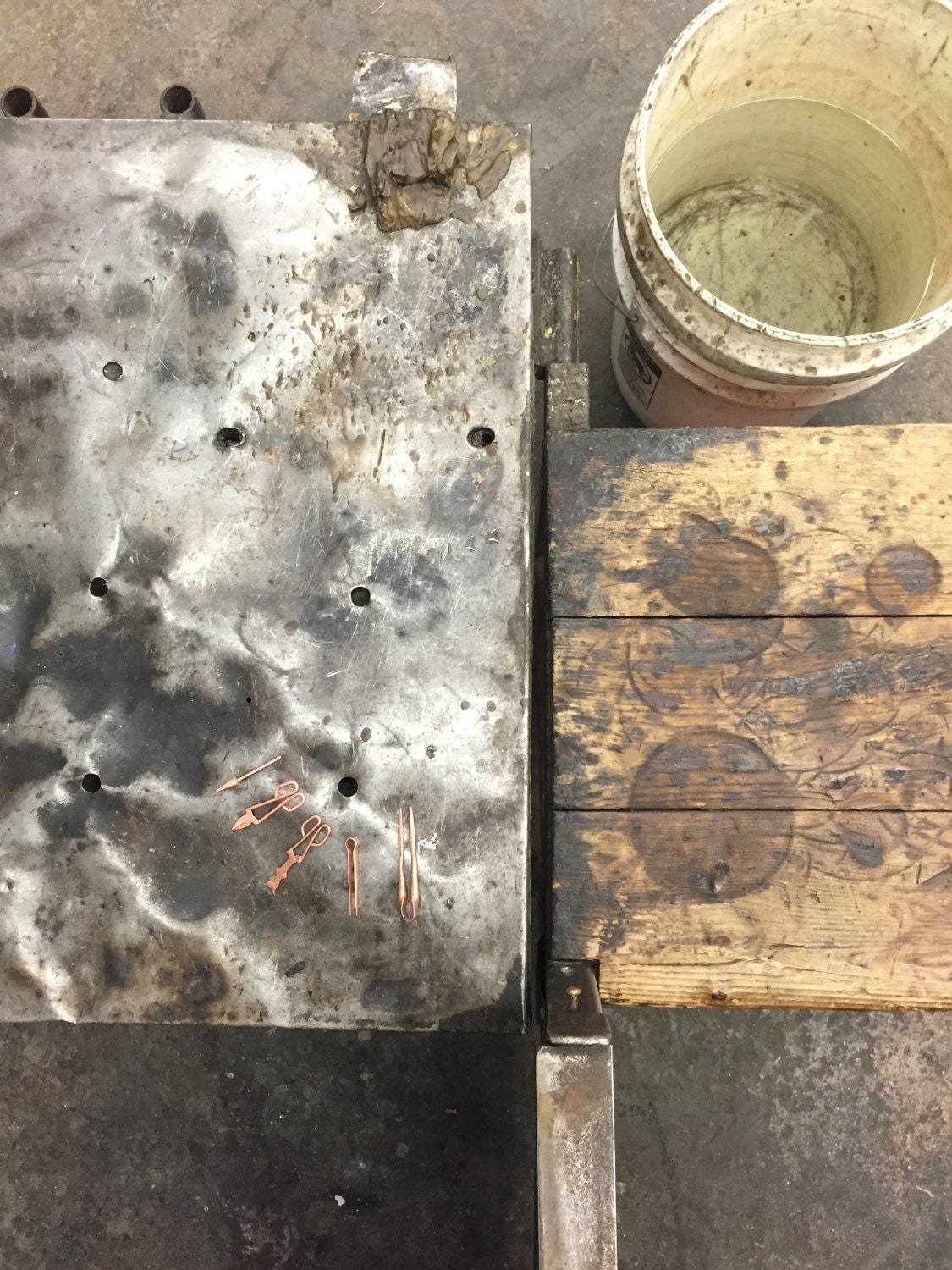 Mini Glass Blowing Tools copper