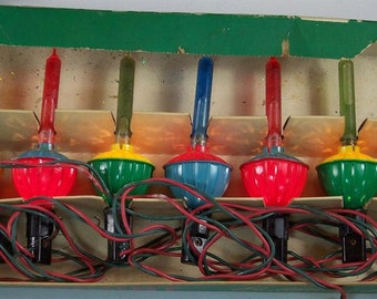 Bubble lights vintage C-7 All working beautifully..