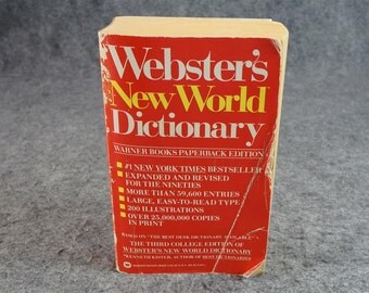 Webster's New World Dictionary C. 1990.