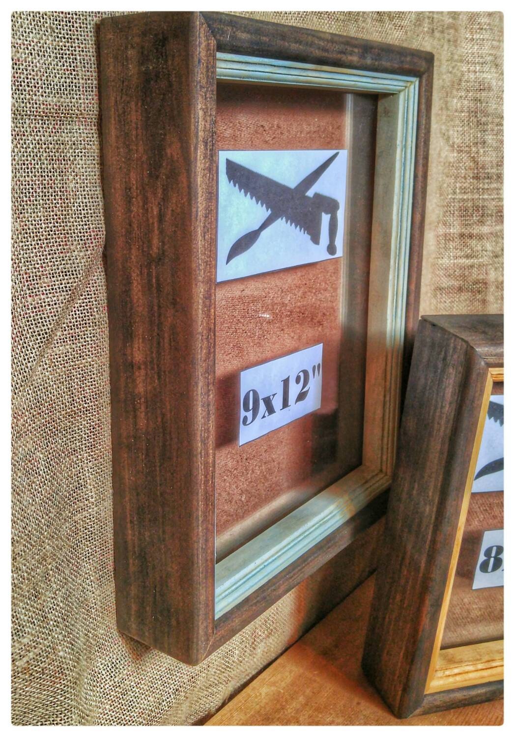 Stained Shadow Box Shadow Box Frame Square Wood Frames Wood