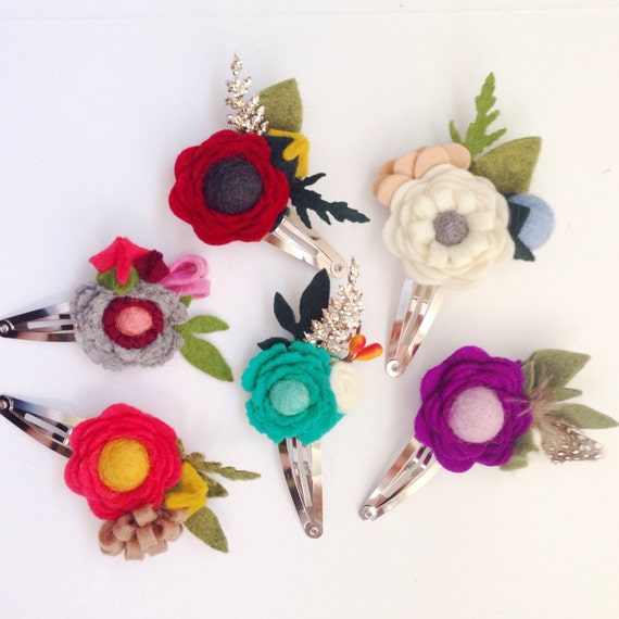 Flower Snap clips