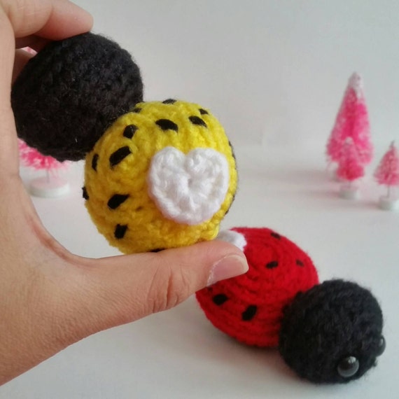 small ladybug stuffed animal