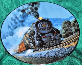 Knowles Plate The Broadway Limited by R. E. Pierce Number 9293B