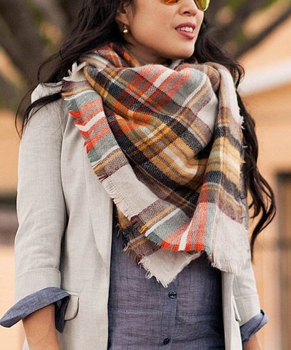 Oversized Blanket Scarf 6 options