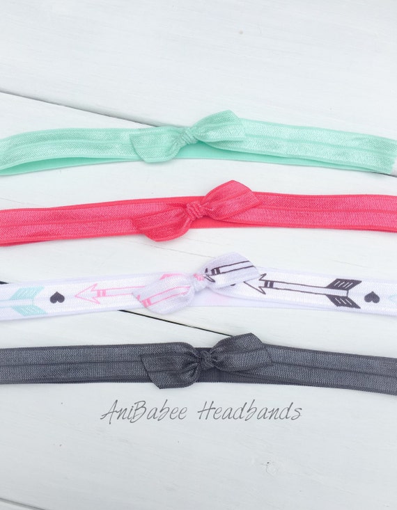 Tie knot baby headband Baby Headband Tie knot Headband Top