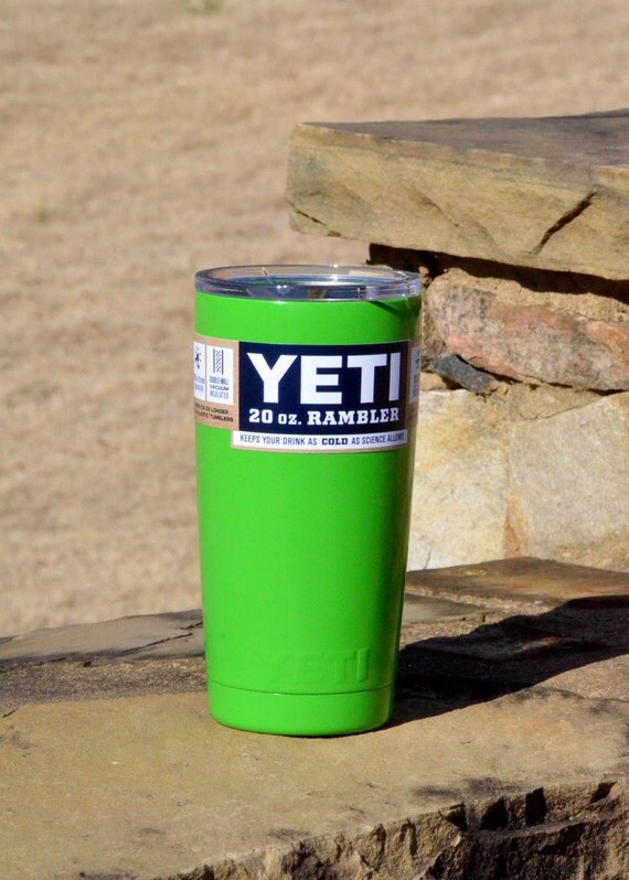 YETI Rambler 20oz Custom Powder Coated 20 Colors