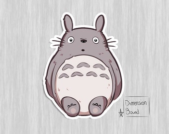 My Neighbor Totoro sticker, anime notebook sticker laptop stickers