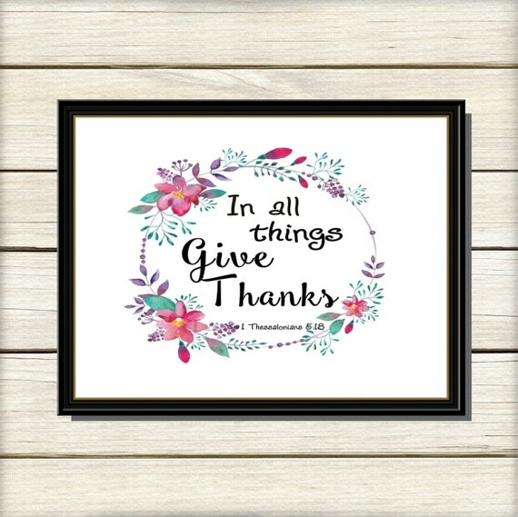 bible verse that says in all things give thanks bible verse that says in all things give thanks