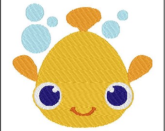 Fish Embroidery Design