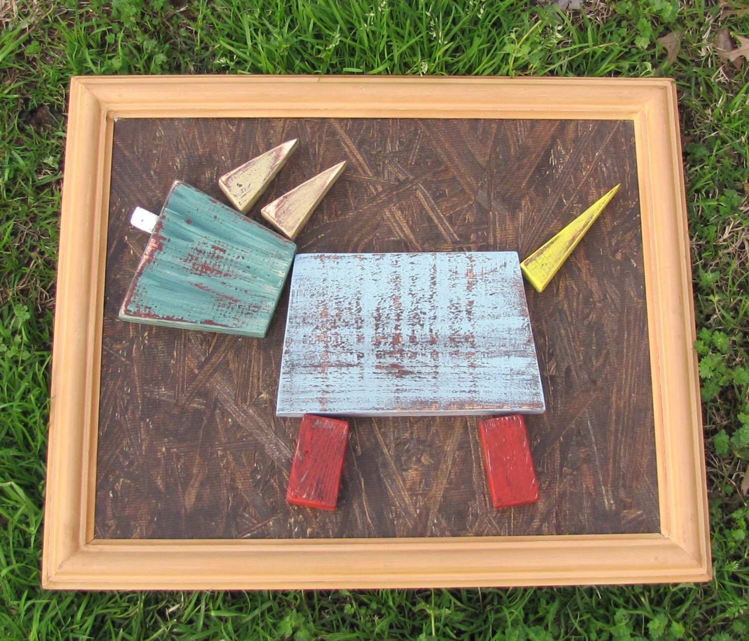 Wood Dog Wall Art Handmade Dog Art Dog Sign by Refreshenista