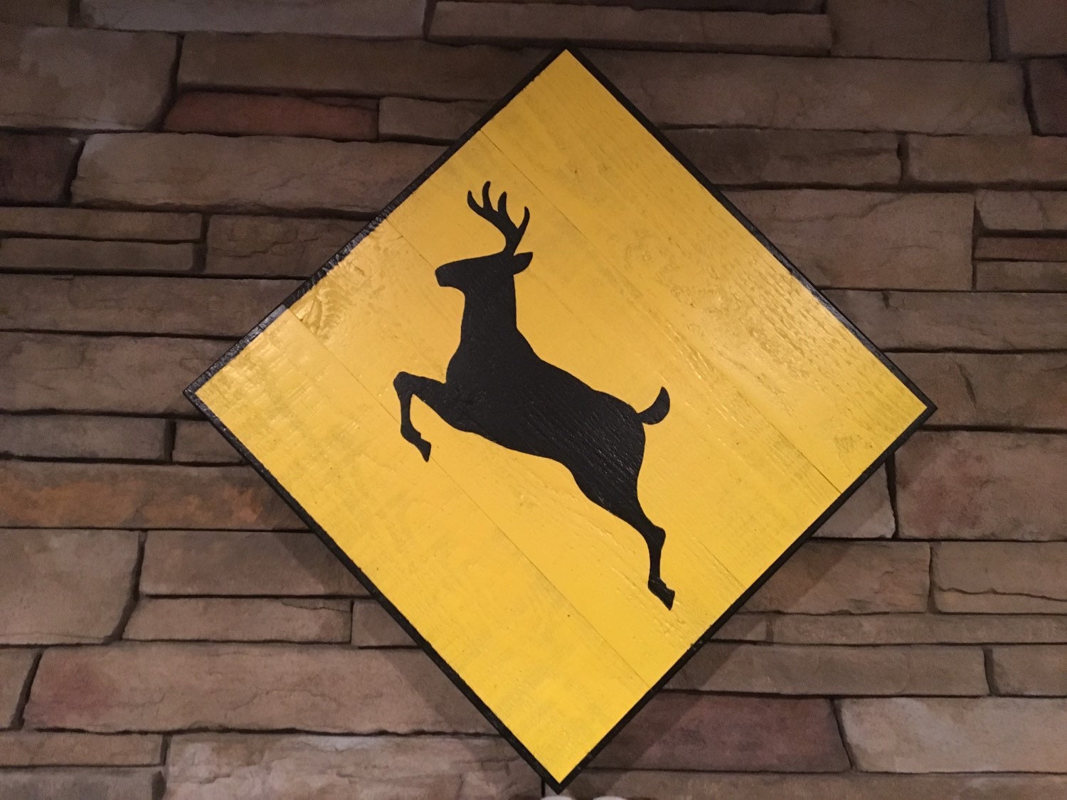 Deer Crossing Sign