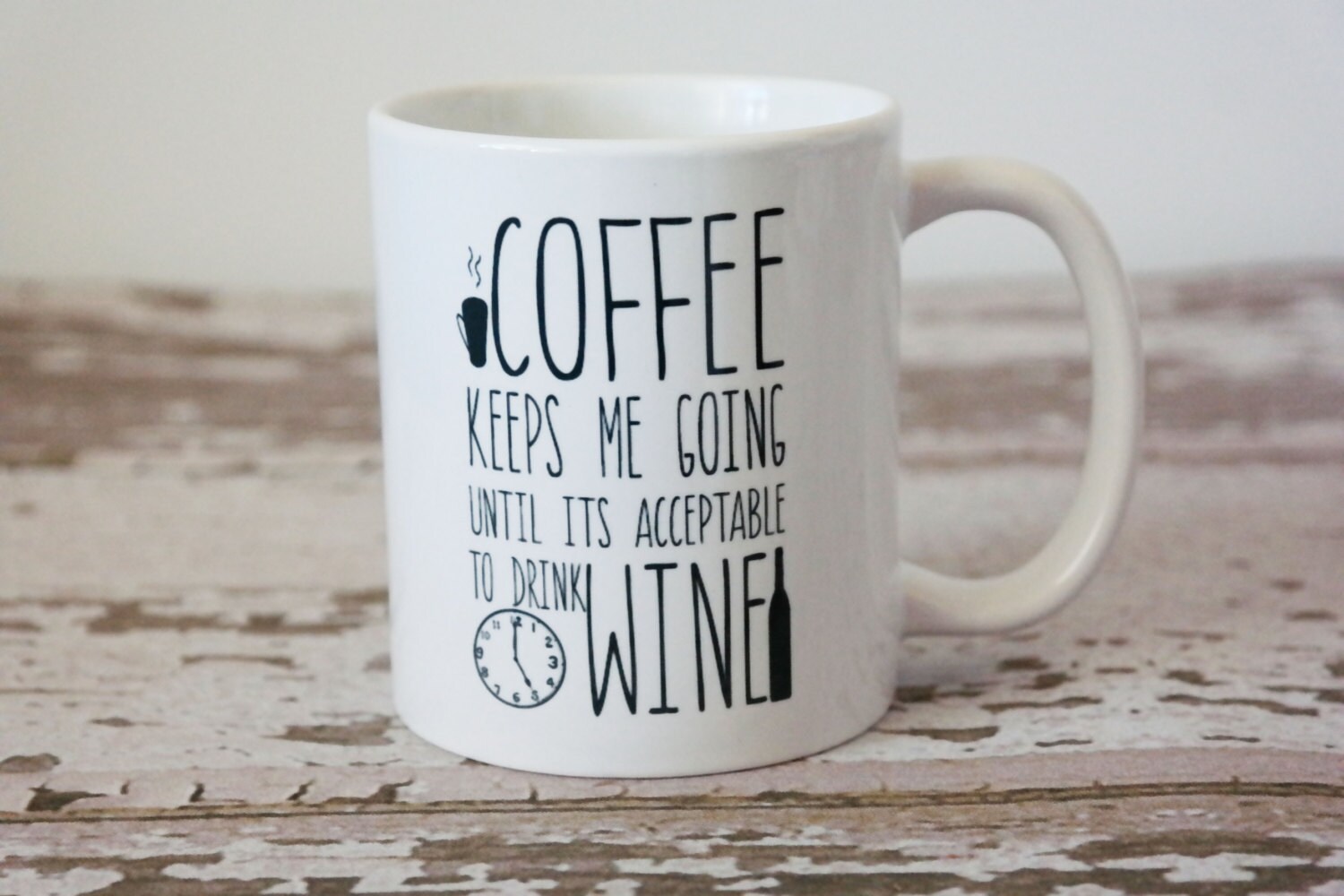 Coffee Keeps Me Going Coffee Mug Funny Coffee Mug Gift for