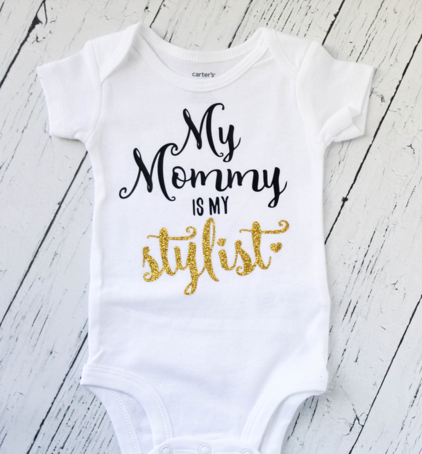 baby girl clothes my mommy is my stylist outfit by MMofPhilly