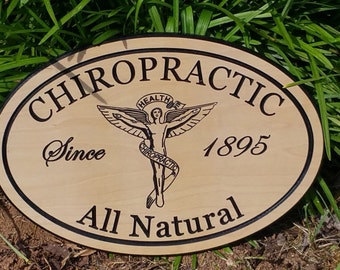 Chiropractic Art Wood Chiropractor Gift Sign Chiropractic Wall