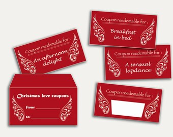 Blank naughty love coupons