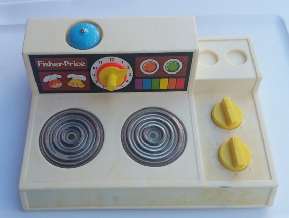 fisher price stove vintage