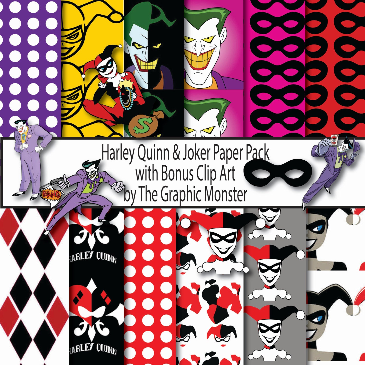 Harley quinn graphic novels list picture